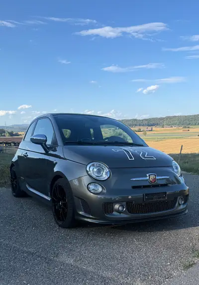 Fiat 595 Abarth Turismo — Cabriolet sportif 160 ch, 137'000 km, sans accident — Seitenansicht
