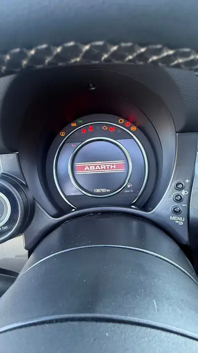 Fiat 595 Abarth Turismo — Cabriolet sportif 160 ch, 137'000 km, sans accident — Miniatur 9