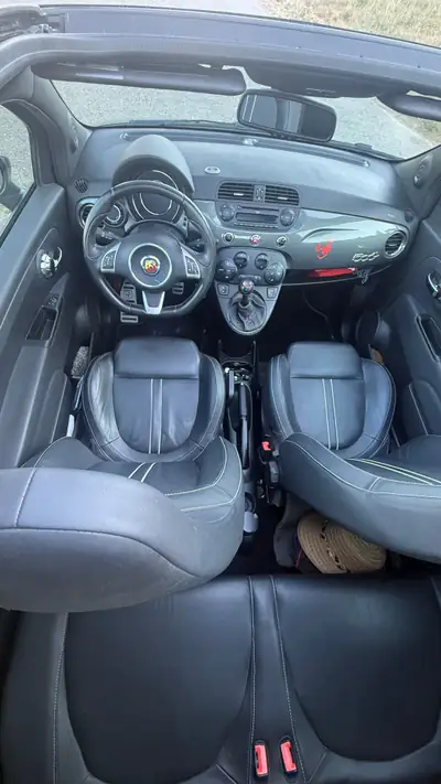Fiat 595 Abarth Turismo — Cabriolet sportif 160 ch, 137'000 km, sans accident — Miniatur 11