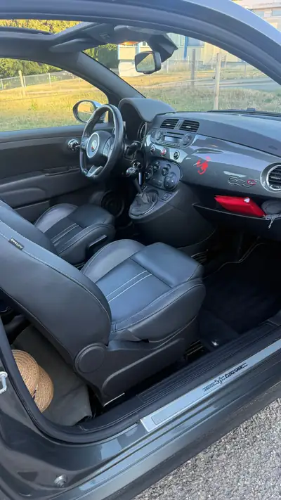 Fiat 595 Abarth Turismo — Cabriolet sportif 160 ch, 137'000 km, sans accident — Miniatur 10