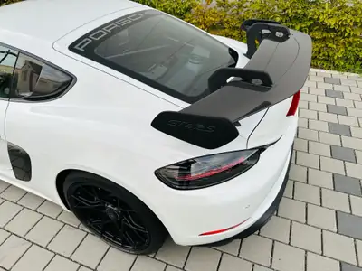 Porsche 718 Cayman GT4 RS PDK Weissach — 500 ch, kilométrage neuf, garantie Porsche — Miniature 7