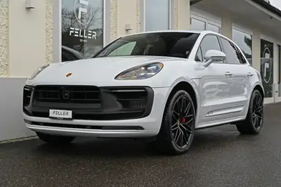 Porsche Macan GTS PDK — SUV sportif 440 ch, garantie Approved jusqu'en 2027 — côté