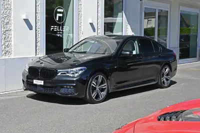BMW 740d xDrive — Berline de prestige diesel, M-Paket, 320 ch — vue extérieure