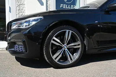 BMW 740d xDrive — Berline de prestige diesel, M-Paket, 320 ch — intérieur