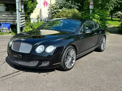 Bentley Continental GT Speed W12 — Coupé sport de prestige, freins récemment révisés — exterior view