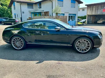 Bentley Continental GT Speed W12 — Coupé sport de prestige, freins récemment révisés — side view