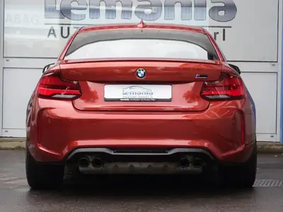 BMW M2 Competition Drivelogic — Coupé sportif 410 ch, orange métallisé — détail