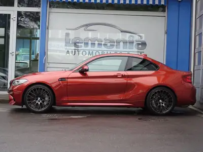 BMW M2 Competition Drivelogic — Coupé sportif 410 ch, orange métallisé — Miniature 7