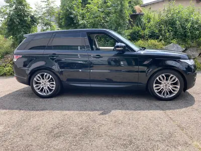Range Rover Sport 3.0 V6 SC HSE Dynamic — SUV performant, chaîne de distribution neuve — vista posteriore