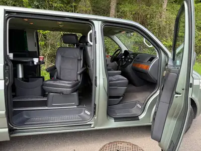 VW T5 2.5 TDI 174 Highline — Monospace diesel 7 places, sans sinistre — Miniatur 12