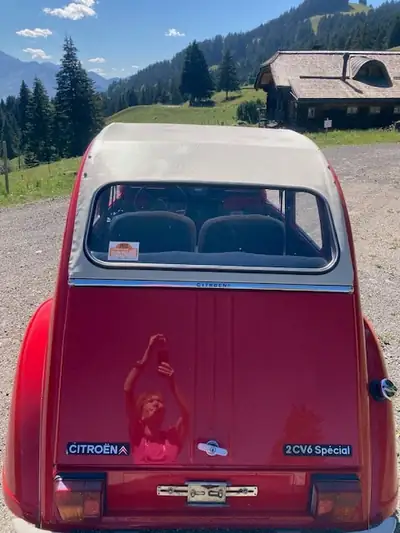 Citroën 2CV6 — L'icône française de 1986, véhicule vétéran authentique — Innenraum