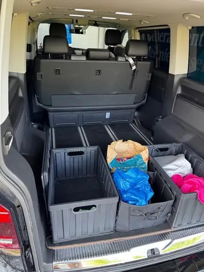 VW T6.1 Multivan Highline Liberty — 7 places, 49 500 km, finition premium noire — Miniatur 13