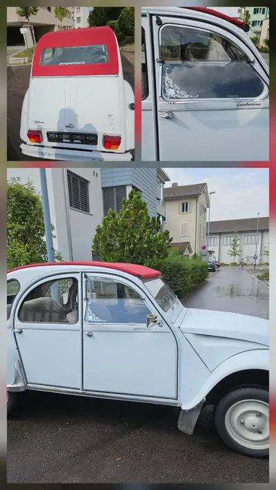 Citroën 2CV — L'icône française authentique, seulement 49'770 km — side view