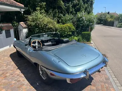 Jaguar E-Type S II 1969 — Cabriolet légendaire, 54 500 km, sans sinistre — arrière