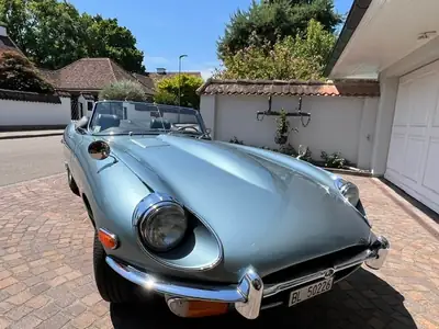 Jaguar E-Type S II 1969 — Cabriolet légendaire, 54 500 km, sans sinistre — Miniature 7