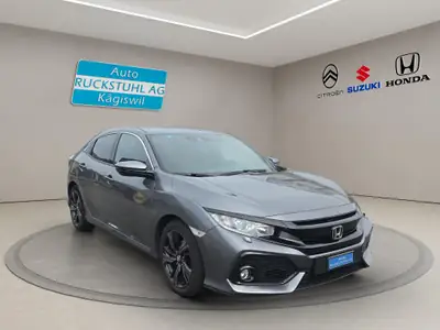 Honda Civic 1.0 VTEC Turbo Elegance — Citadine agile et économe, 78 000 km — côté