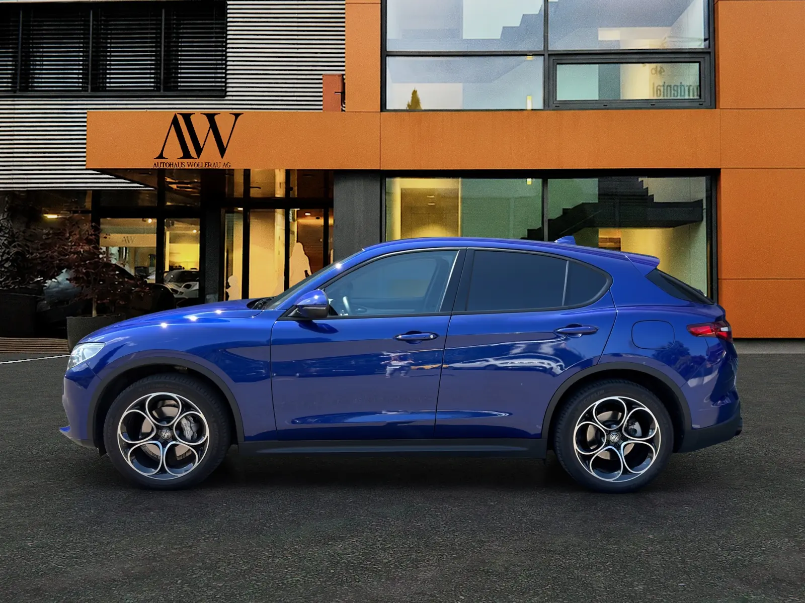 Alfa Romeo Stelvio 2.0 Q4 Sprint — SUV sportif tous terrains, 43'000 km seulement