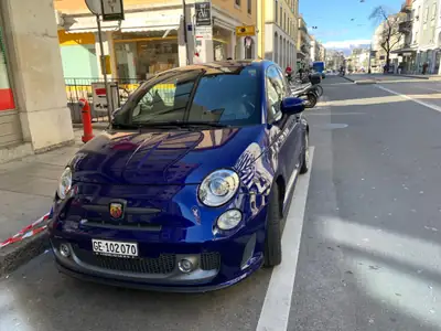 FIAT 500 Abarth 1.4 T-Jet 180 ch — Sportive compacte dynamique, 61'500 km — arrière