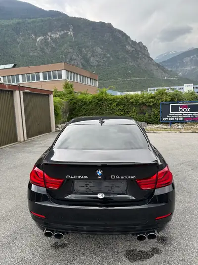 BMW-Alpina 4 Series 3.0 Biturbo 4x4 — Coupé haute performance, 409 ch, 87 000 km — côté