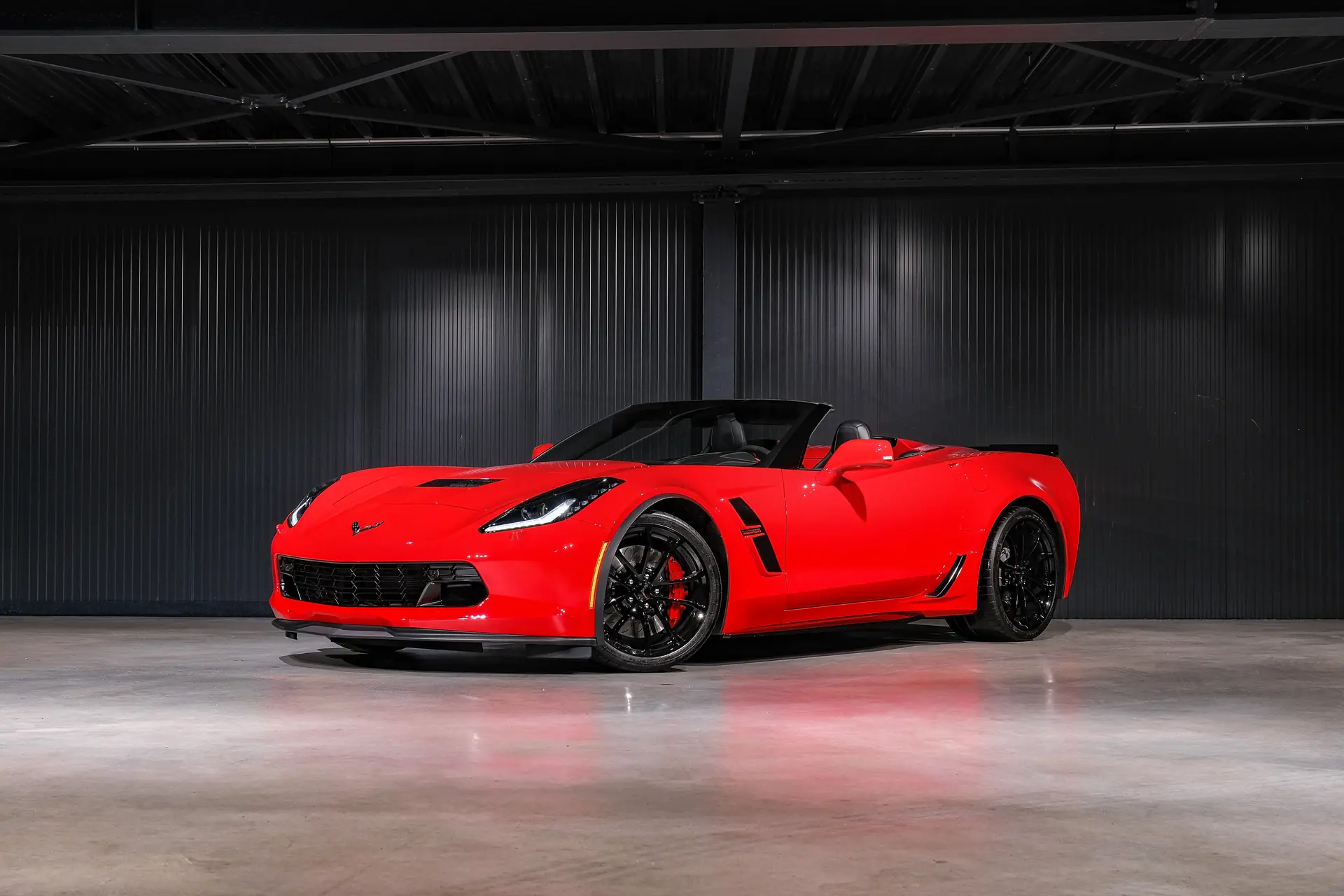 Chevrolet Corvette Convertible Grand Sport — Légende américaine, moteur V8 466 ch, 9400 km seulement