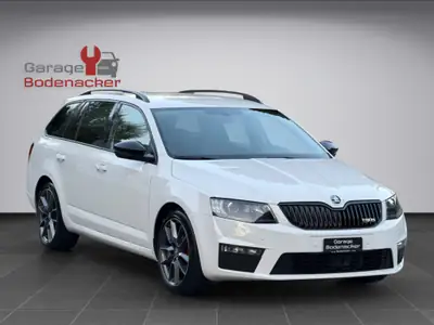 Skoda Octavia Combi RS 2.0 TDI 4x4 — Break familial haute performance, 93 500 km — Miniatur 7