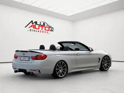 BMW 435i Cabriolet M Performance — Roadster sportif affûté, sans accident — tableau de bord