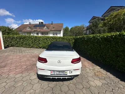 Mercedes-Benz C 180 Cabriolet AMG Line — Élégance décapotable, motorisation efficace — rear view