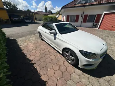 Mercedes-Benz C 180 Cabriolet AMG Line — Élégance décapotable, motorisation efficace — interior
