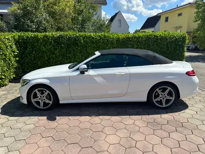 Mercedes-Benz C 180 Cabriolet AMG Line — Élégance décapotable, motorisation efficace — dashboard