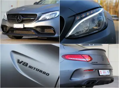 Mercedes-Benz C 63 AMG S — Coupé haute performance, 510 ch et 42 000 km seulement — Miniature 14