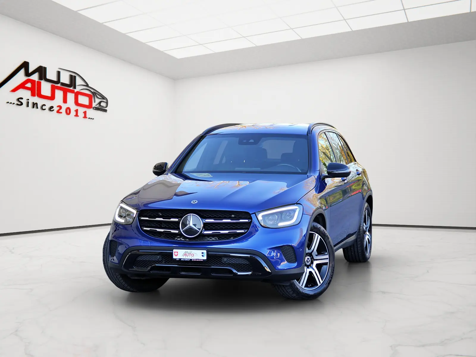 Mercedes-Benz GLC 200 4Matic — SUV hybride avec 4 roues motrices, 98 700 km seulement