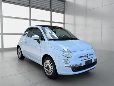Fiat 500 1.4 16V Lounge Dualogic — Citadine rétro entretenue, boîte automatique — côté
