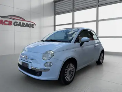 Fiat 500 1.4 16V Lounge Dualogic — Citadine rétro entretenue, boîte automatique — vue extérieure