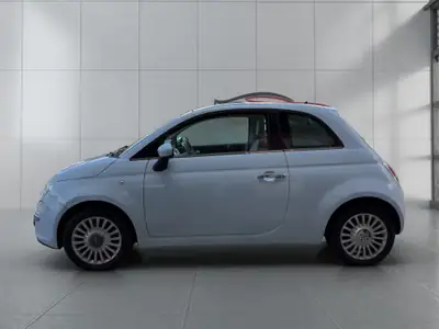 Fiat 500 1.4 16V Lounge Dualogic — Citadine rétro entretenue, boîte automatique — tableau de bord