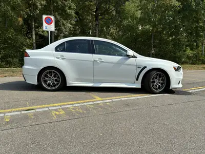 Mitsubishi Lancer 2.0 T MIVEC Evolution MR — Performance sportive 367 ch, 82000 km — vista posteriore