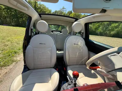 FIAT 500 0.9 TwinAir 105 Riva — Citadine urbaine efficace, très peu kilométrée — Miniatur 9