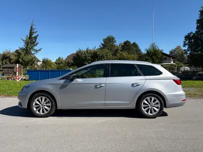 SEAT Leon ST 1.6 TDI CR — Break diesel économique et spacieux, 187'500 km — Seitenansicht