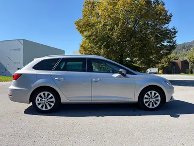 SEAT Leon ST 1.6 TDI CR — Break diesel économique et spacieux, 187'500 km — Heckansicht
