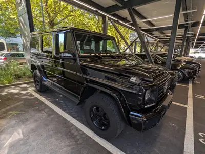 Mercedes-Benz G 500 W463 — Le mythe V8-Biturbo de la dernière série — vue extérieure
