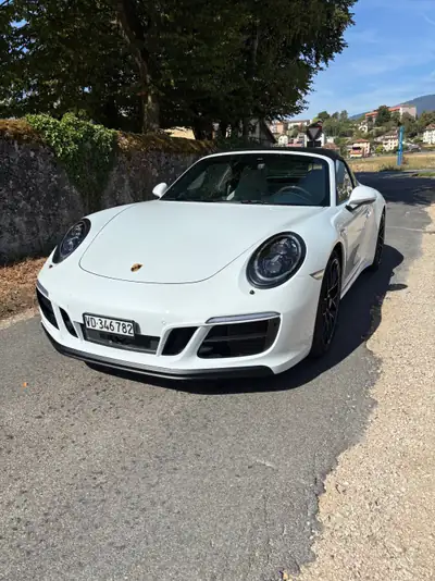 Porsche 911 Targa 4 GTS — 450 ch, toit rétractable et pack carbone complet — Miniatura 14