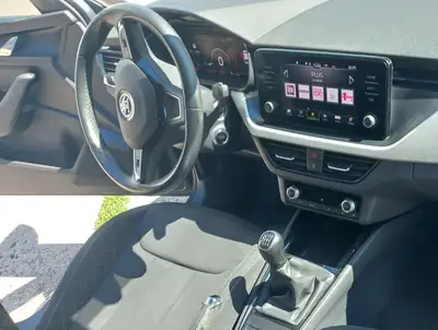 Skoda Scala 1.0 TSI 115 — Compacte polyvalente, 120 000 km, sans sinistre — Heckansicht