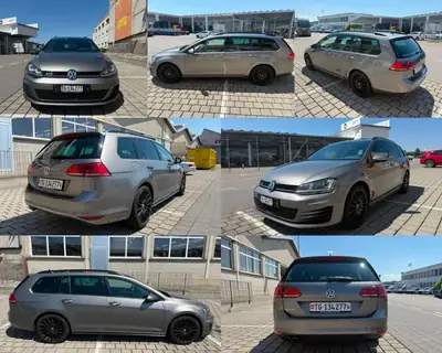 VW Golf Break 2.0 TDI GTD — Diesel performant, 8 pneus, coffre spacieux — vue extérieure