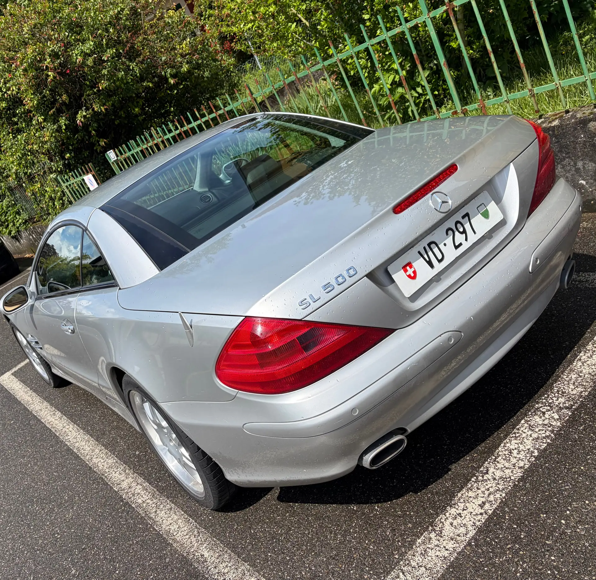Mercedes-Benz Sl 500 2002 occasion Valeyres-sous-ursins — 3