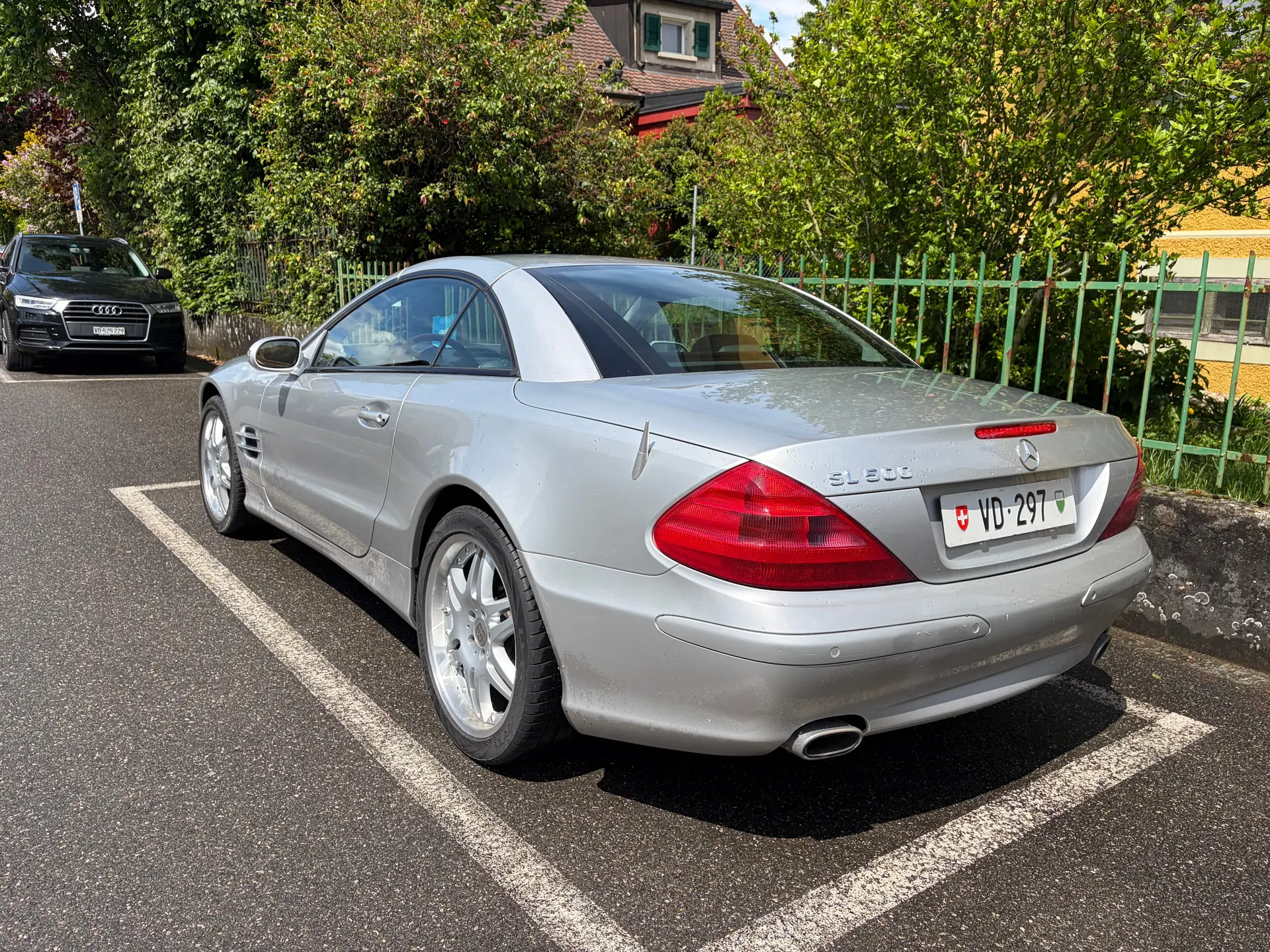 Mercedes-Benz Sl 500 2002 occasion Valeyres-sous-ursins — 2