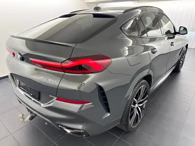 BMW X6 xDrive 40d MSportPro — SUV Coupé Diesel MHEV, 8000 km, équipement premium — Heckansicht