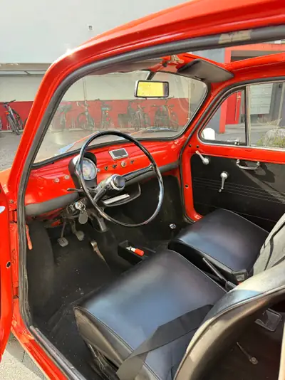 Fiat 500 R 1973 — L'icône italienne au charme rétro authentique — interni