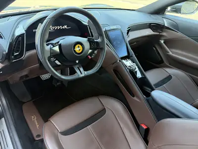 Ferrari Roma 3.9 V8 T — Coupé sport italien 620 ch, 7700 km seulement — Miniatur 9