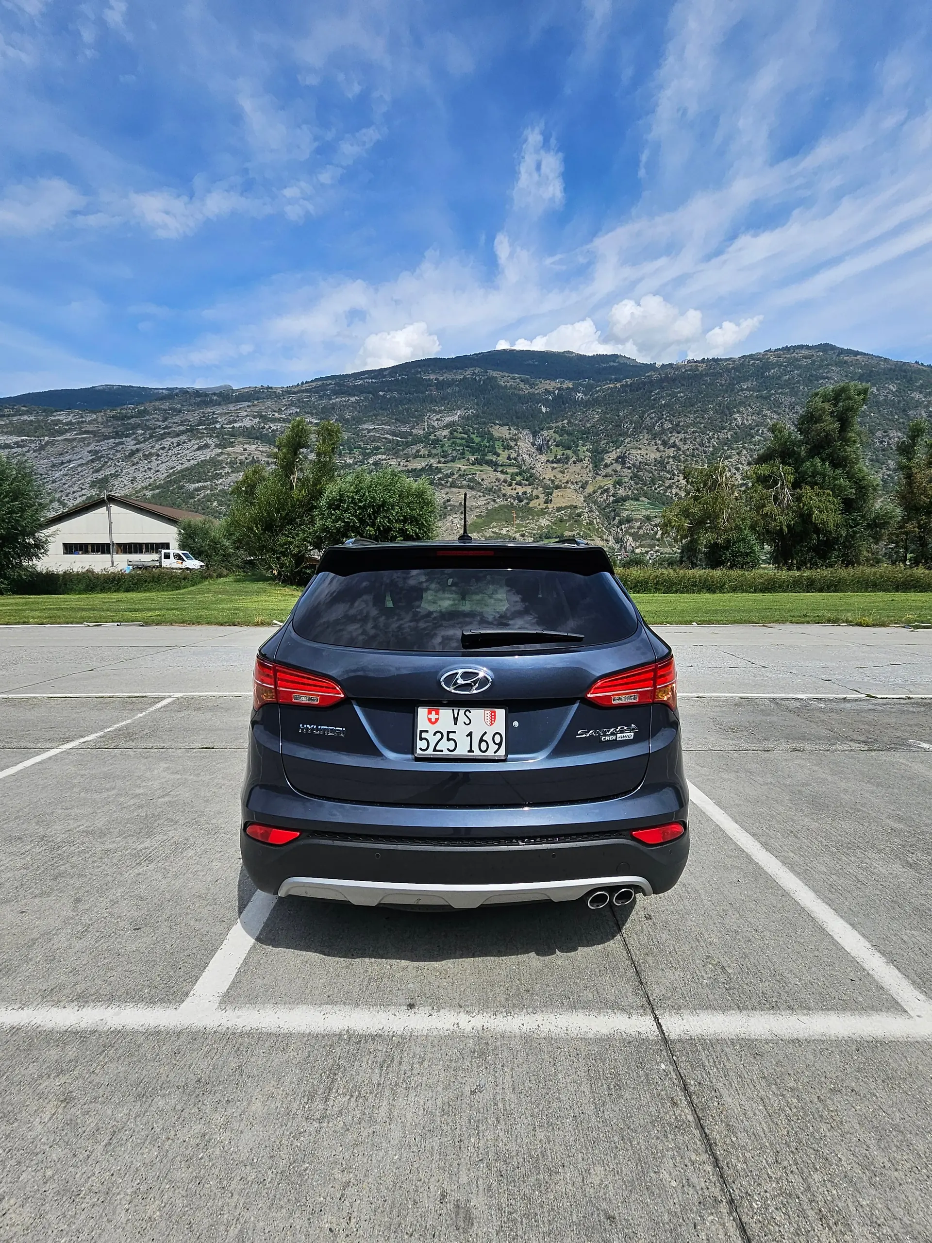 Hyundai Santa Fe 2015 occasion Leuk Stadt — 4