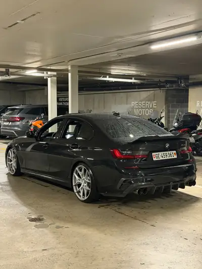 BMW M340i xDrive — Berline sport 385 ch, hybride léger, 64 000 km seulement — vue extérieure