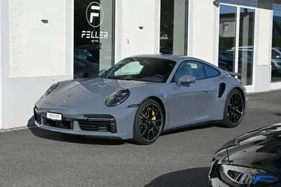 Porsche 911 Turbo S PDK — Superbe coupé haute performance, 9'900 km seulement — Außenansicht